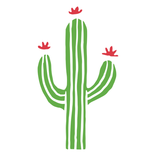 Icono de planta de cactus cinco de mayo Diseño PNG