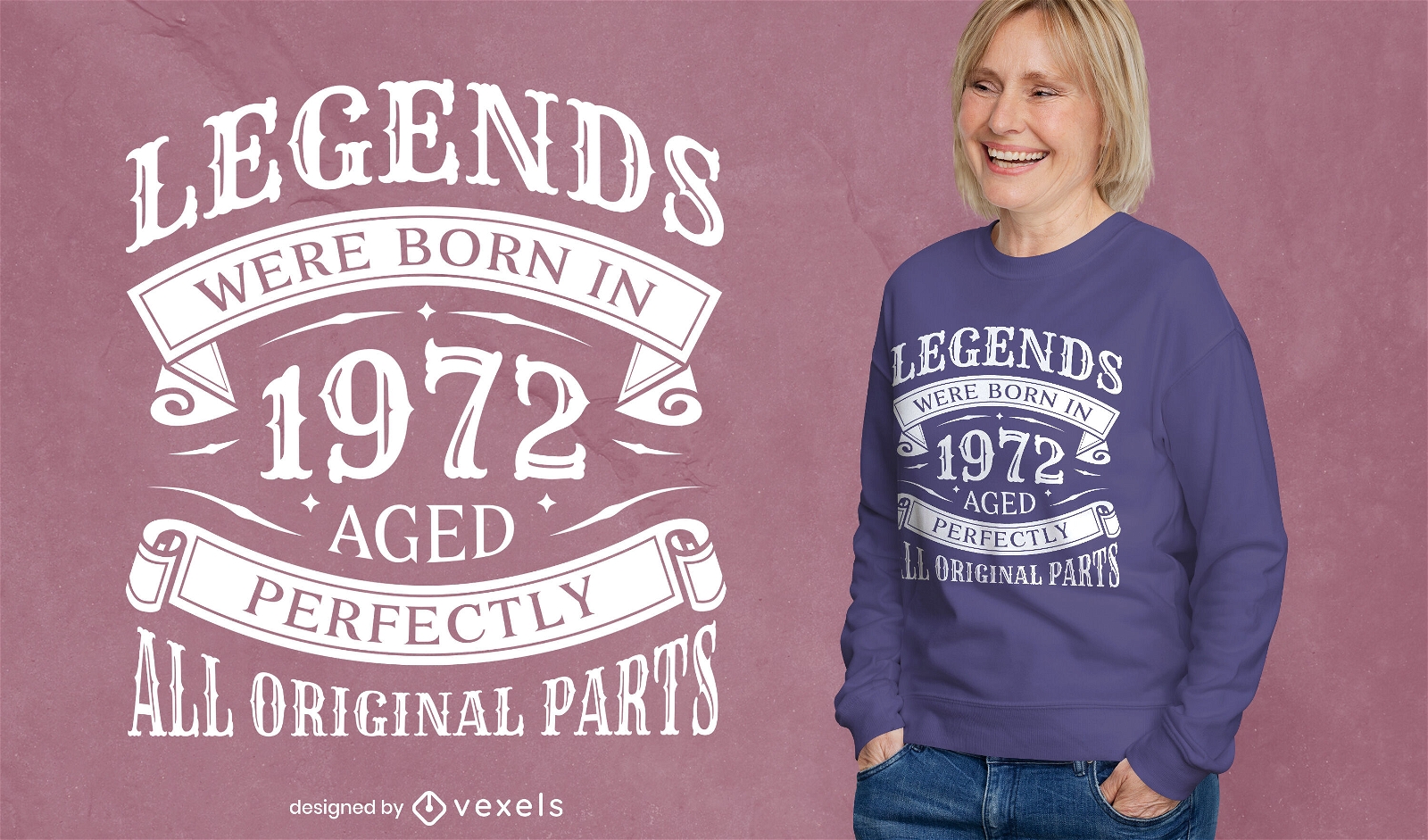 Legenden wurden T-Shirt-Design geboren