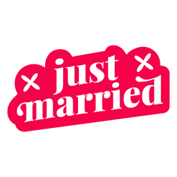Citação de recorte de casamento recém-casado Transparent PNG