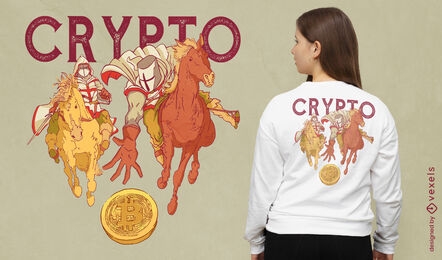 Crypto warriors t-shirt design