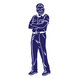 Doctor cut out standing PNG Design Transparent PNG