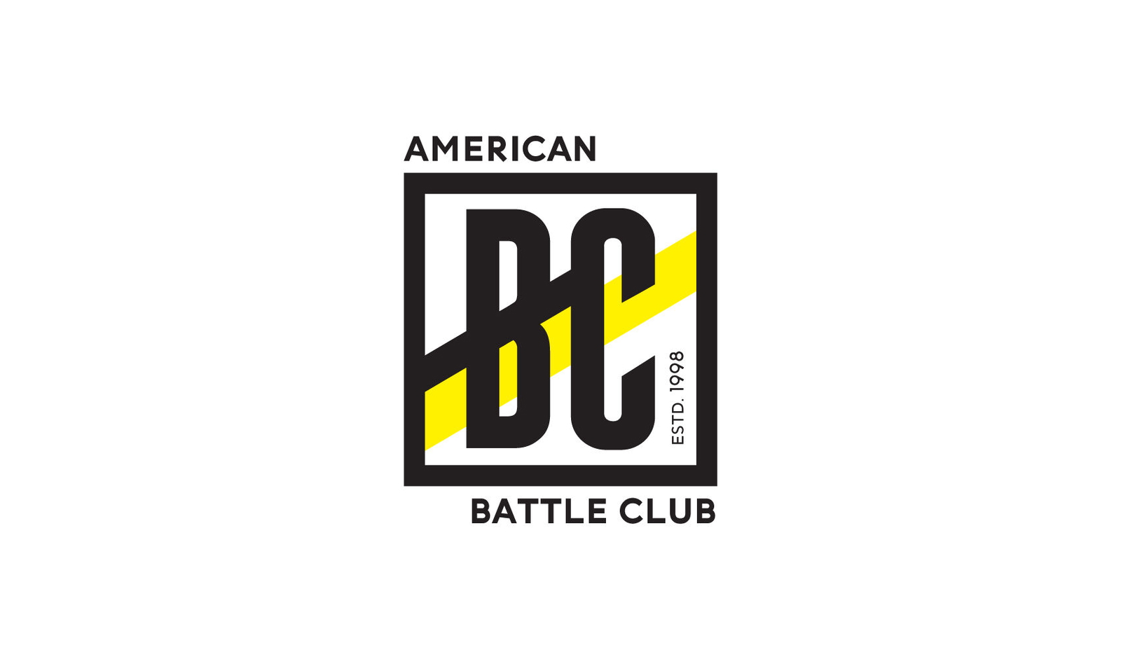 Design de modelo de logotipo duotônico de clube de boxe