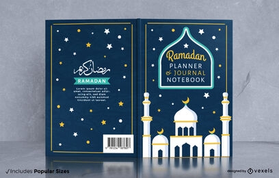 Castle ramadan planner book cover design