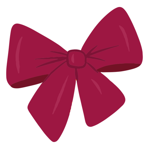 Bowties glossy red PNG Design