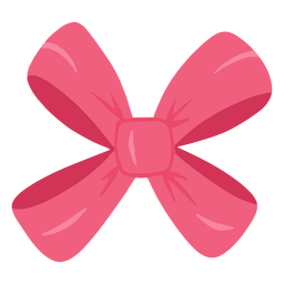 Bowtie glossy pink PNG Design