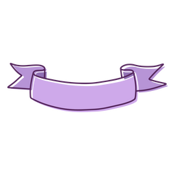 Fita de traçado de cor roxa Desenho PNG
