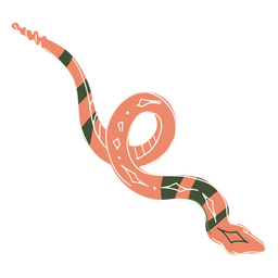 Icono de serpiente cinco de mayo Transparent PNG