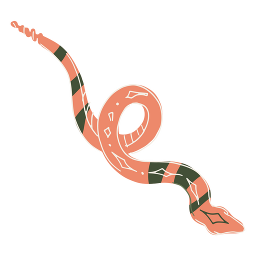 Icono de serpiente cinco de mayo Diseño PNG