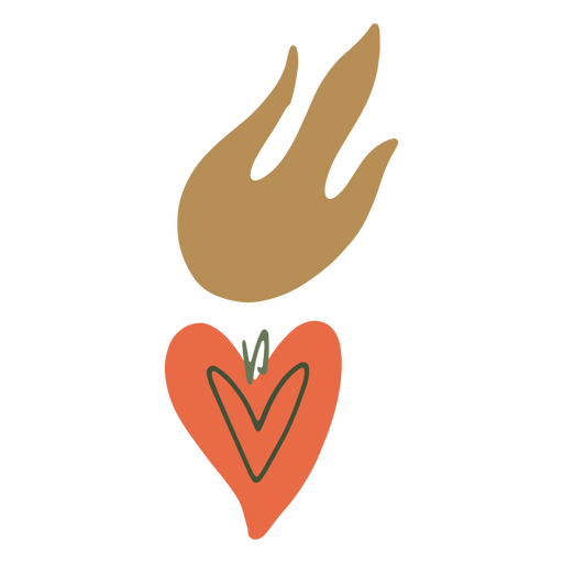 ícone de coração cinco de maio