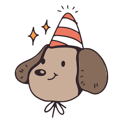 Self esteem dog cute icon PNG Design