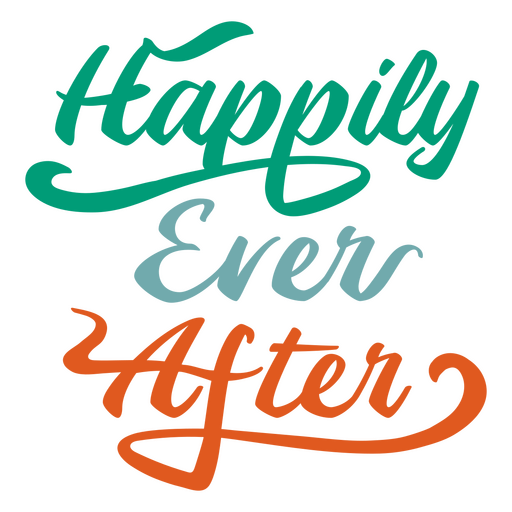Happily ever after wedding quote sentiment