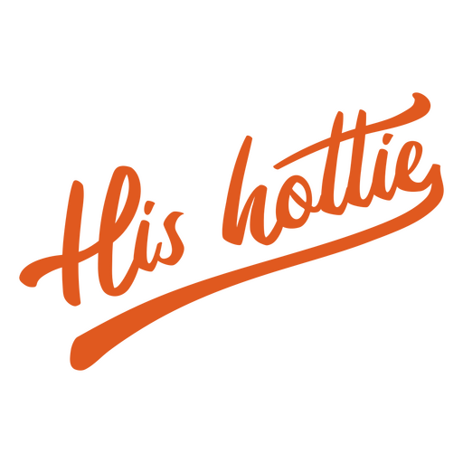 Sein Hottie-Hochzeits-Zitatgefühl PNG-Design