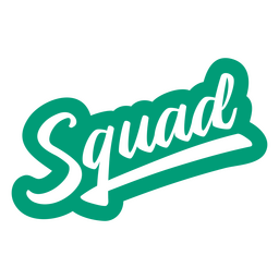 Squad-Hochzeitszitat schnitt Stimmung heraus PNG-Design
