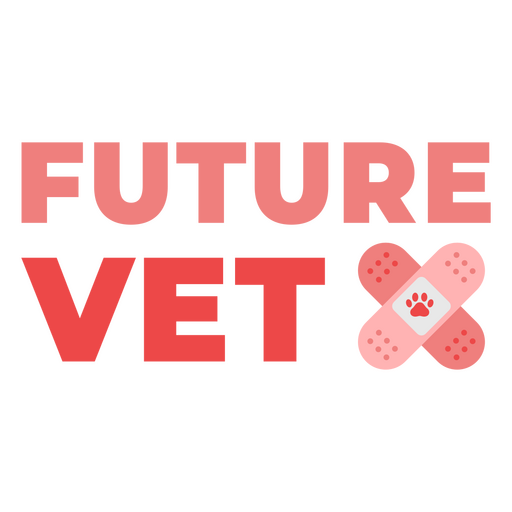 Distintivo de citação de futuro veterinário