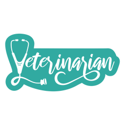 Citação de corte de medicina veterinária Desenho PNG