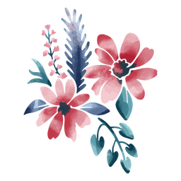 Plant watercolor nature flower PNG Design Transparent PNG