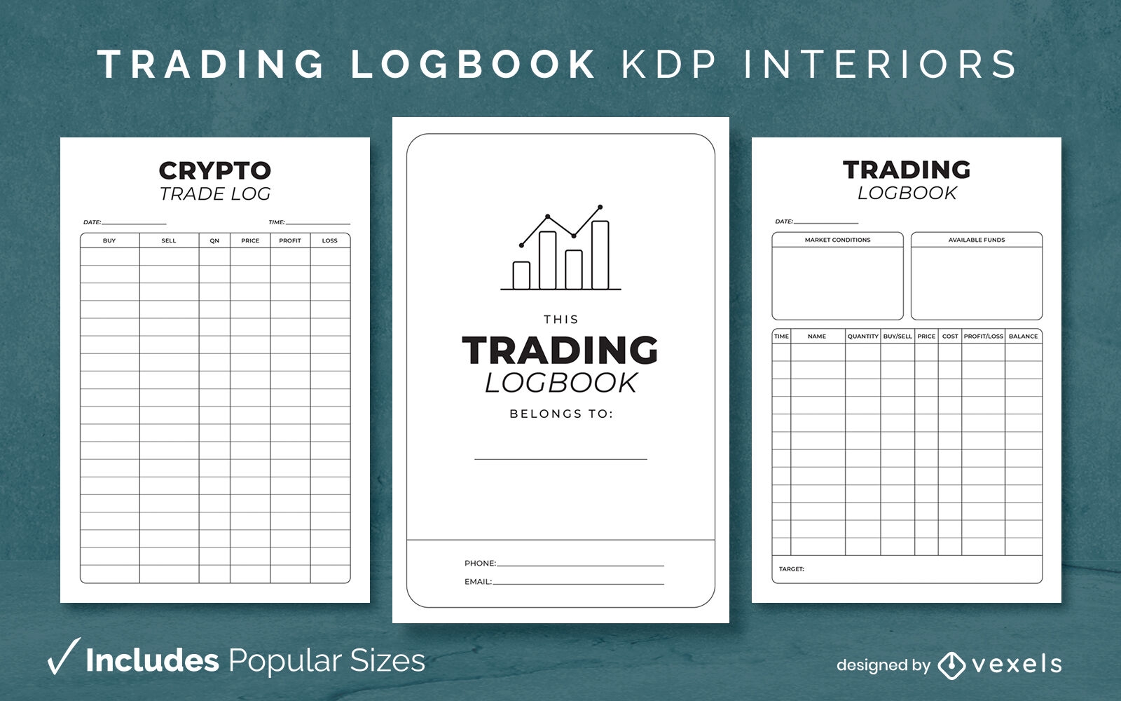 Trading logbook kdp diseño de interiores