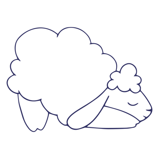 Yoga-Strich-Schäferhund PNG-Design