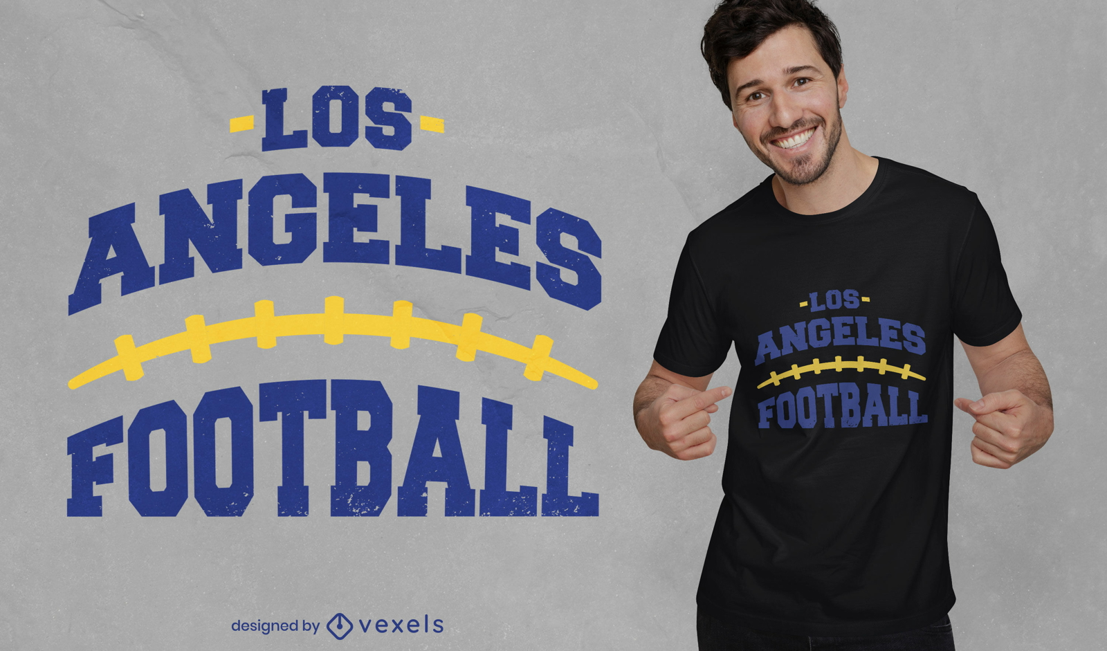 LOS ANGELES t shirt design for download - Buy t-shirt designs