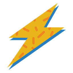 Icono de rayo cinco de mayo Diseño PNG