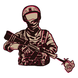 Cinco de mayo soldier icon PNG Design