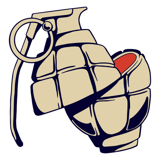 Icono de bomba recortada Diseño PNG
