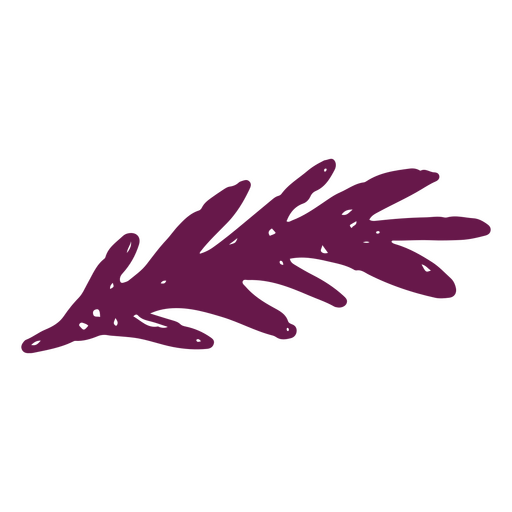 Cinco de mayo doodle leaf icon