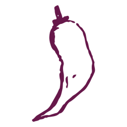 Cinco de Mayo-Pfeffer-Doodle-Symbol PNG-Design