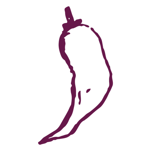 Icono de garabato de pimienta cinco de mayo Diseño PNG