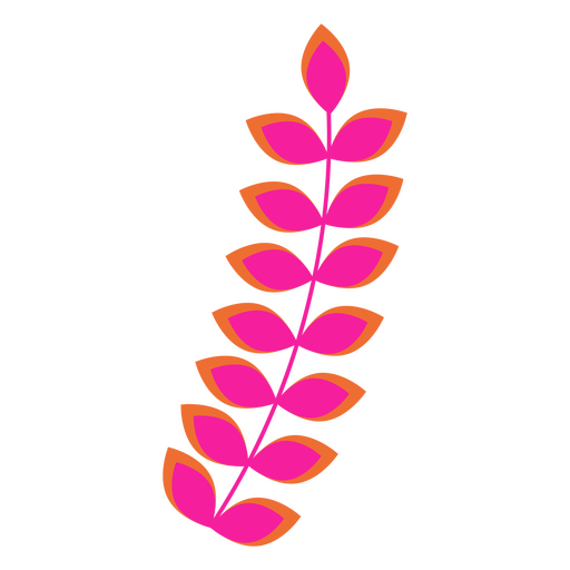 Icono de flor larga cinco de mayo Diseño PNG