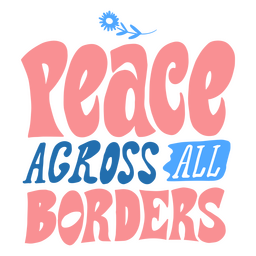 Anti war peace quote lettering PNG Design Transparent PNG