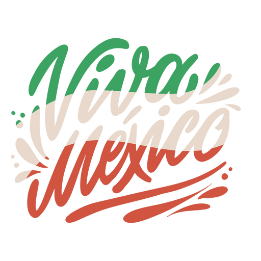 Letras de citação Viva México Cinco de Mayo Desenho PNG