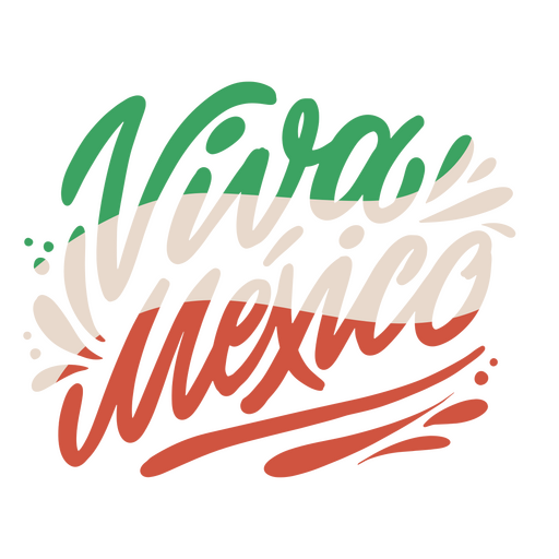 Viva M?xico Cinco de Mayo quote lettering PNG Design