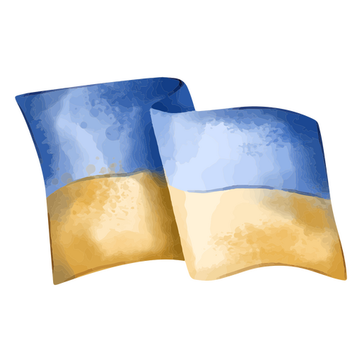 Ucrânia texturizada bandeira