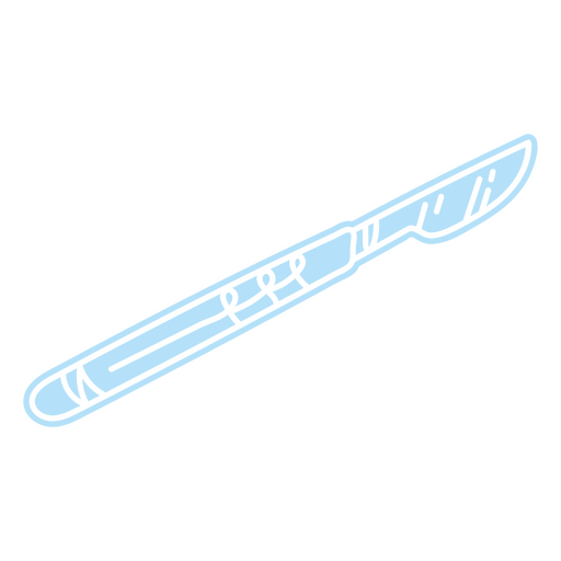 Medizinskalpell ausgeschnittenes Symbol PNG-Design