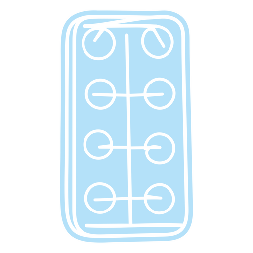 Pílulas de cuidados de saúde de medicina cortar o ícone Desenho PNG