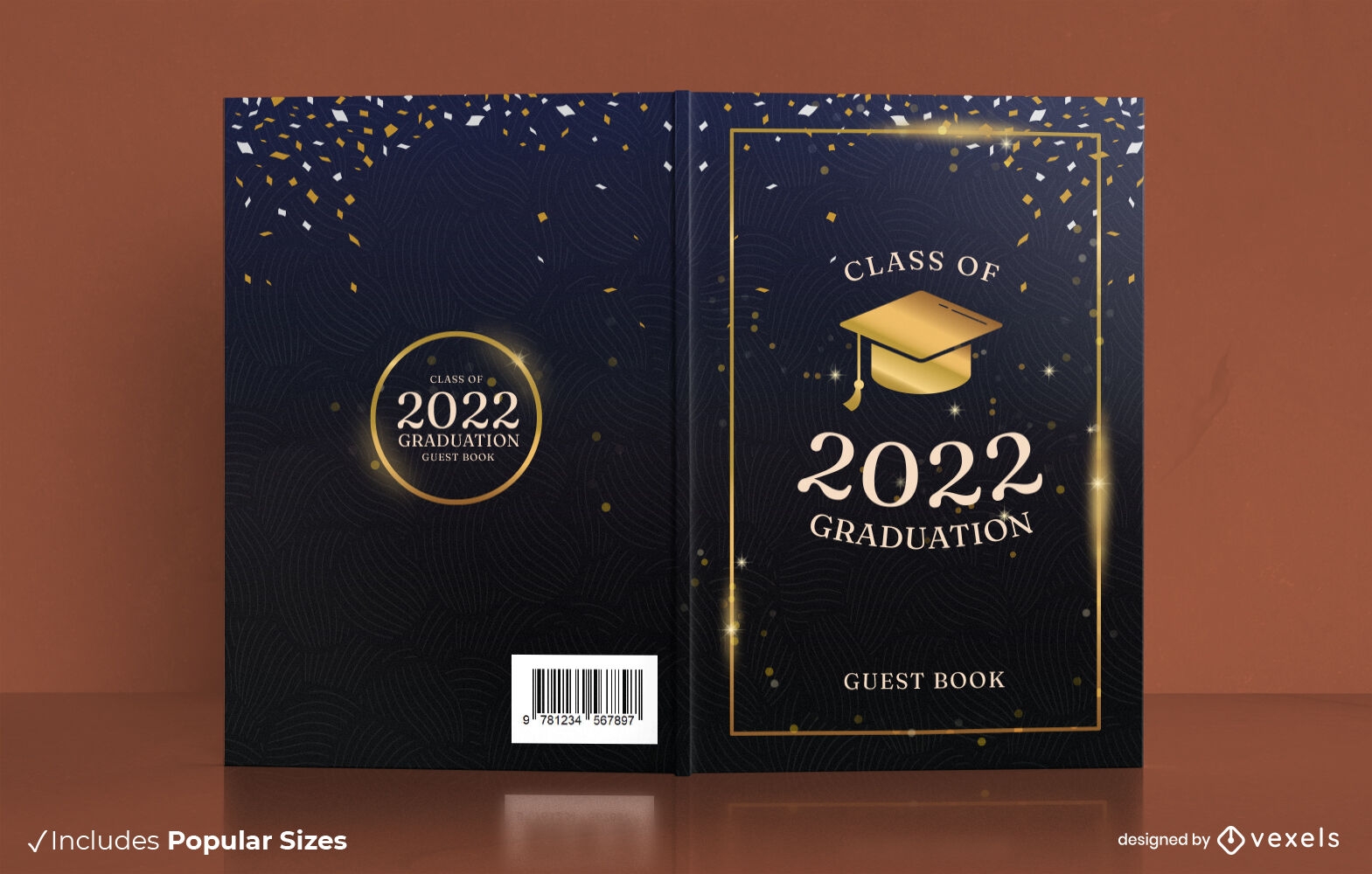Graduation 2022 book cover design