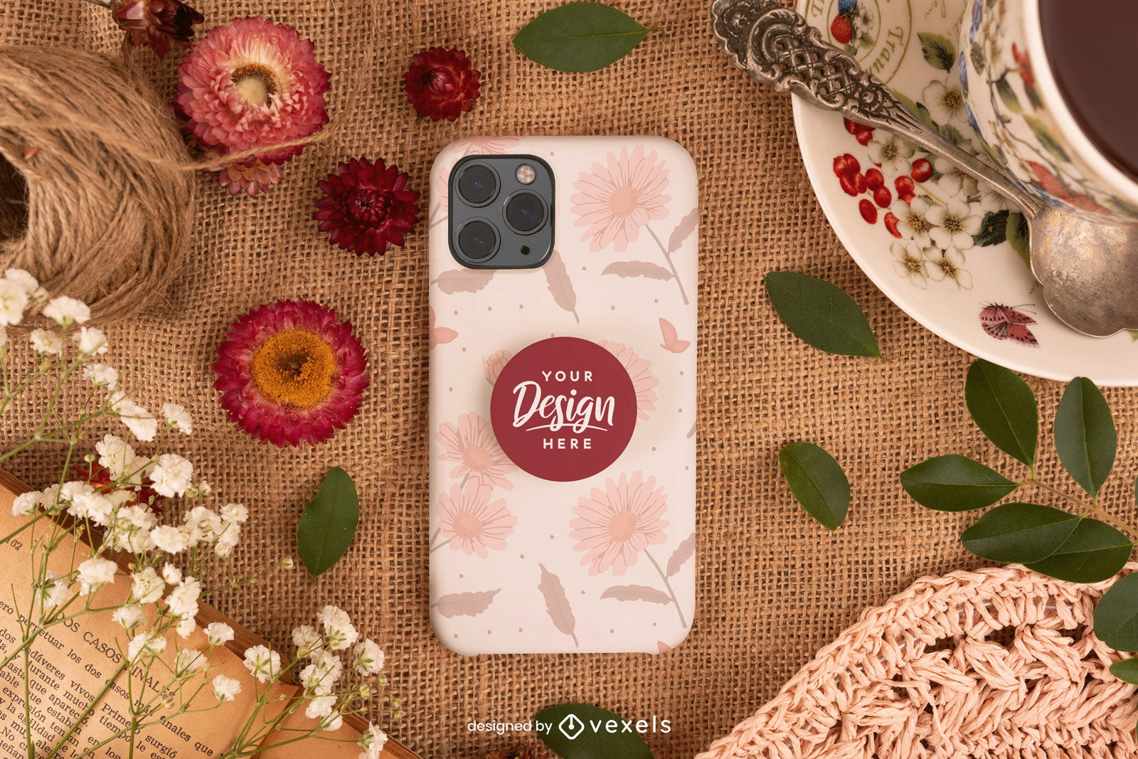 Cottagecore-Popsocket-Modell