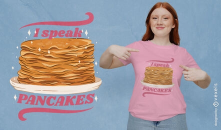 Blini Russian pancakes quote t-shirt design