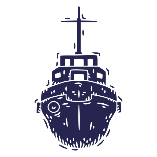 Barco de balsa cortou transporte Desenho PNG