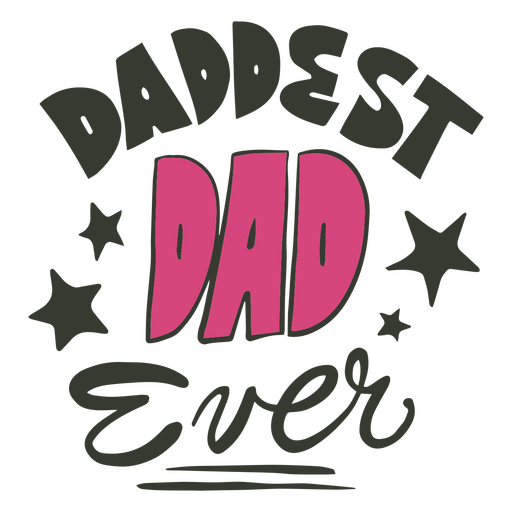 Cita del día del padre, la mejor cita de papá. Diseño PNG