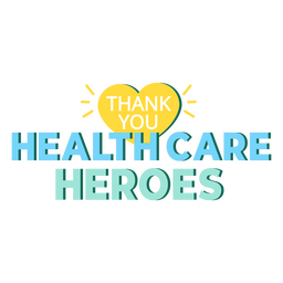 Health Care Heroes Thank You Quote Png & Svg Design For T-shirts