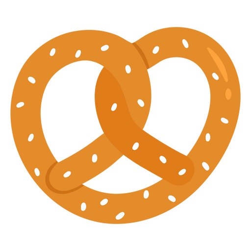 Ícone de circo de pretzel Desenho PNG