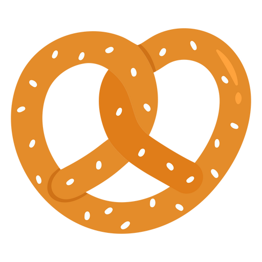 Icono de circo de pretzel