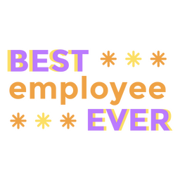 Melhor citação motivacional de trabalho de funcionário Desenho PNG