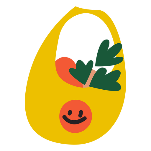 Icono de bolsa de comestibles del d?a del padre Diseño PNG