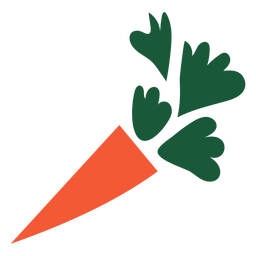 Desenho bonito de cenoura grande Desenho PNG