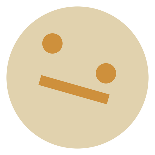 Emoticon de cara engraçada Desenho PNG