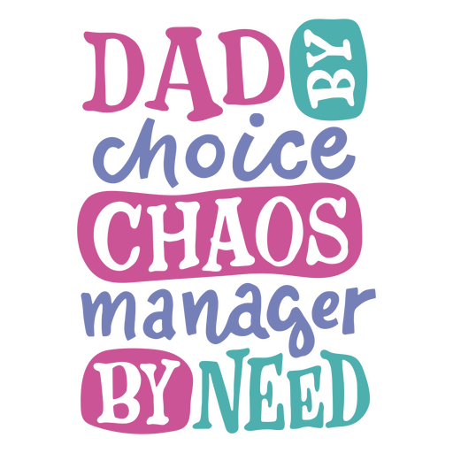 Father's day dad quote PNG Design