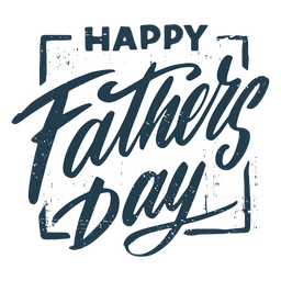 Happy Father's Day Quote PNG & SVG Design For T-Shirts